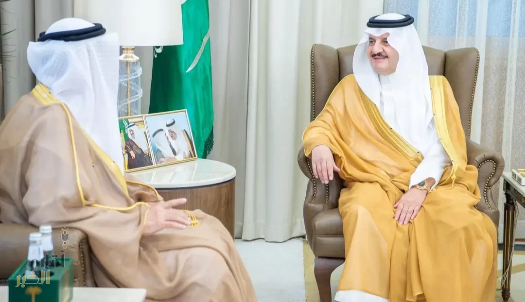 أمير المنطقة الشرقية يستقبل سفير دولة الإمارات لدى المملكة