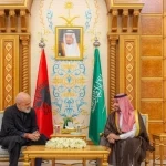 سمو ولي العهد يلتقي رئيس وزراء جمهورية ألبانيا
