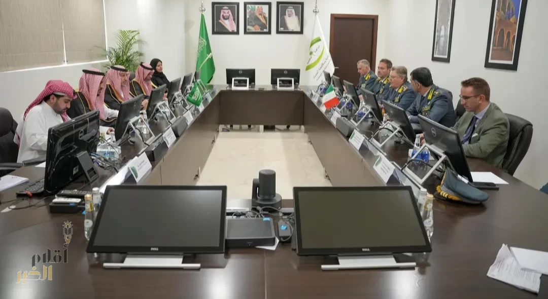 الكهموس يستقبل رئيس أركان الحرس المالي التابع للجمهورية الإيطالية