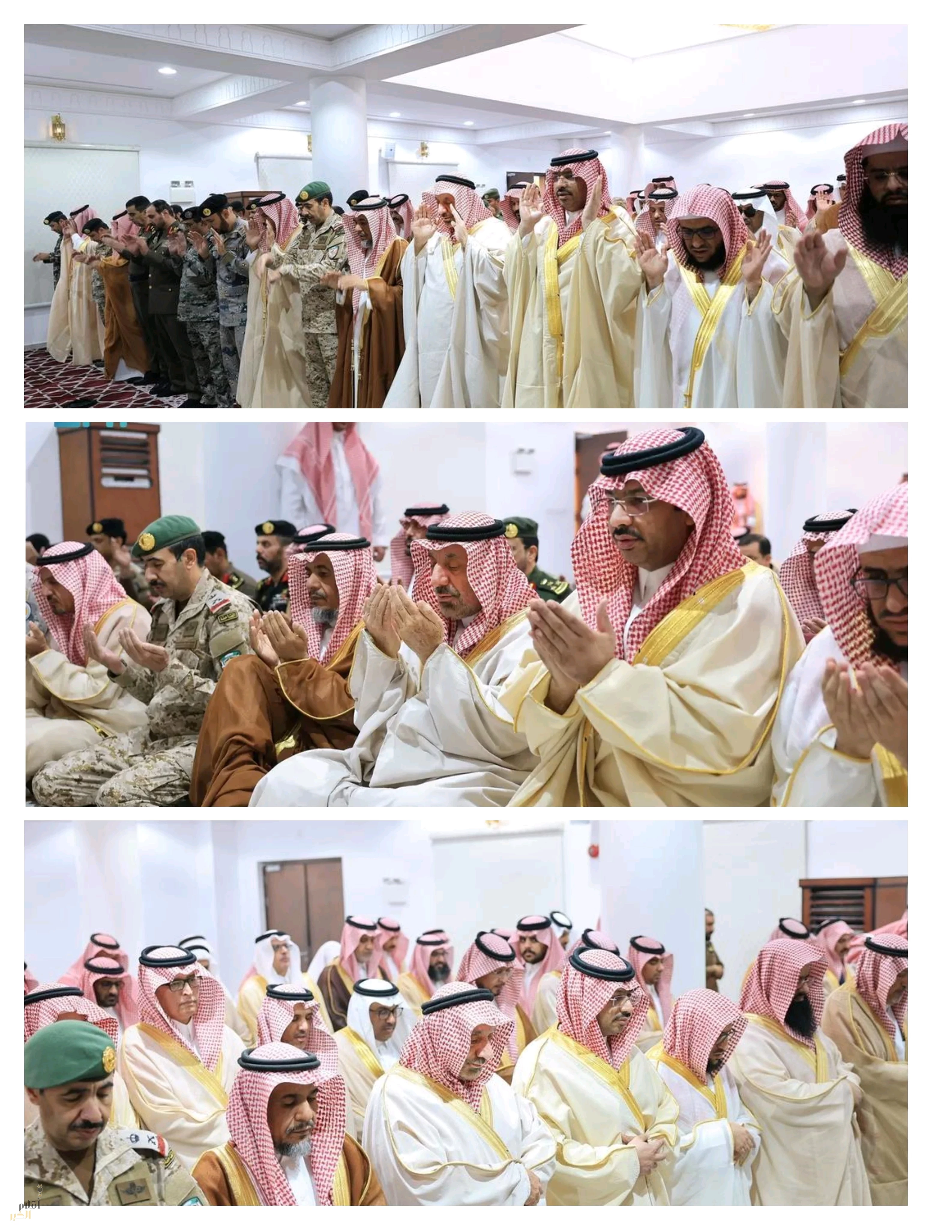 أمير منطقة نجران يؤدّي صلاة الاستسقاء