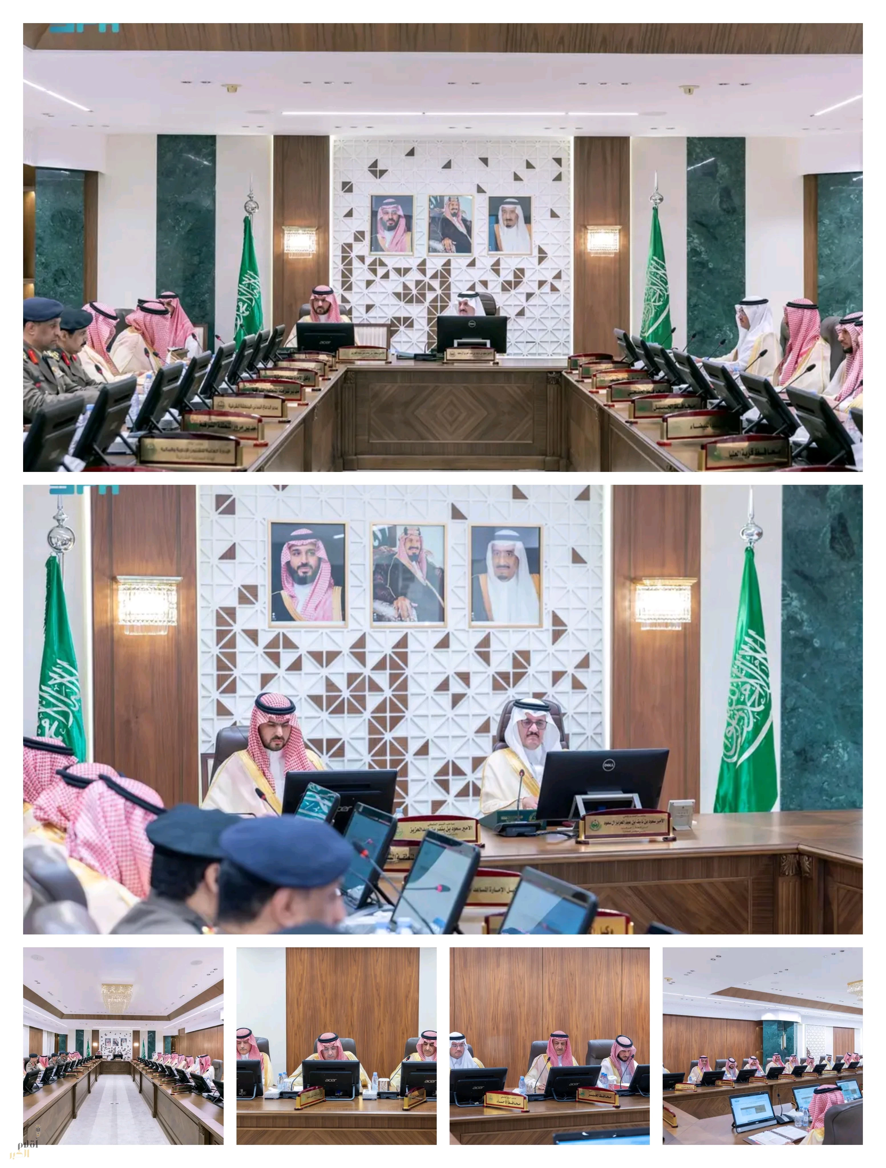 أمير المنطقة الشرقية يرأس اجتماع المحافظين