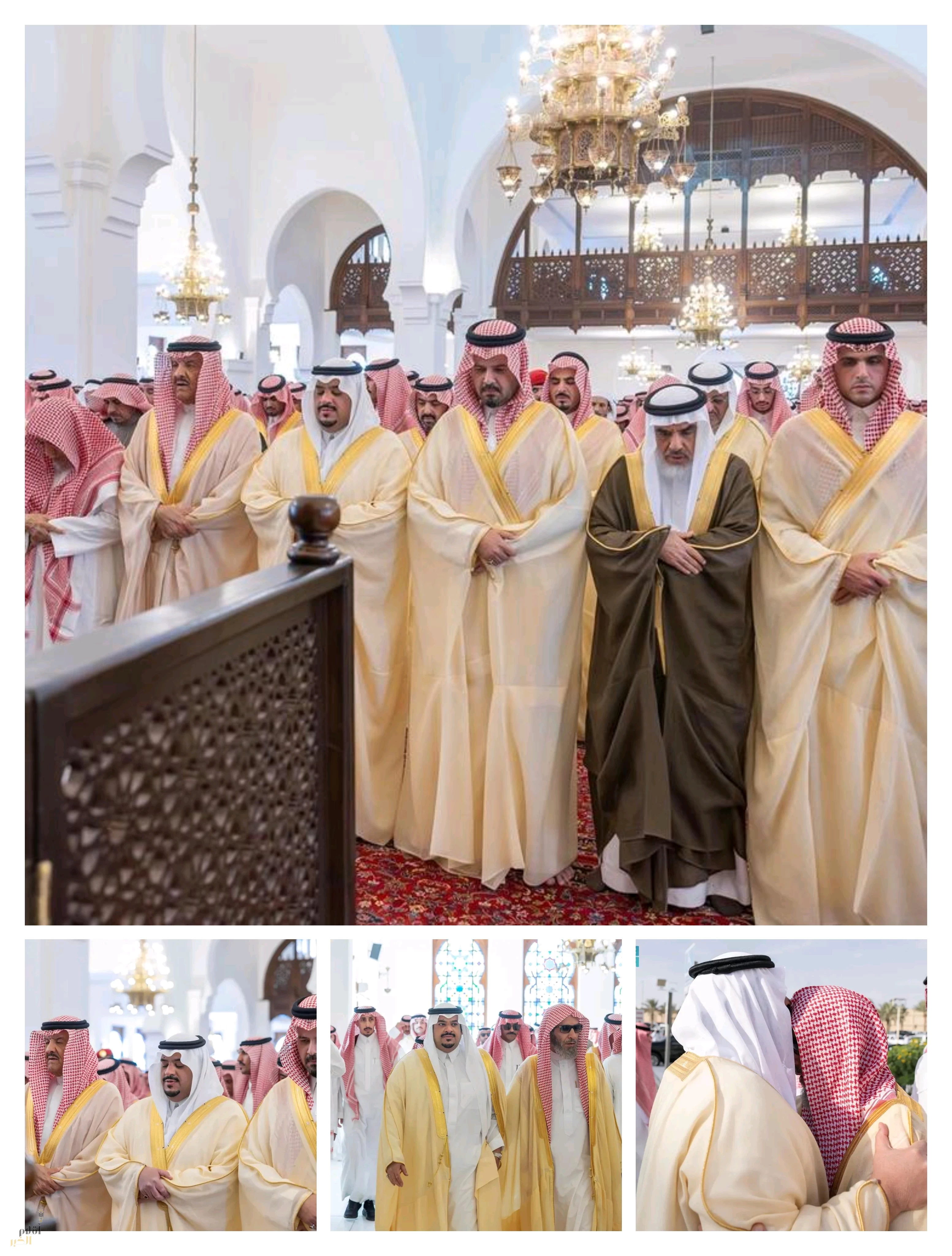 نائب أمير منطقة الرياض يؤدي صلاة الميت على عبدالله الشثري
