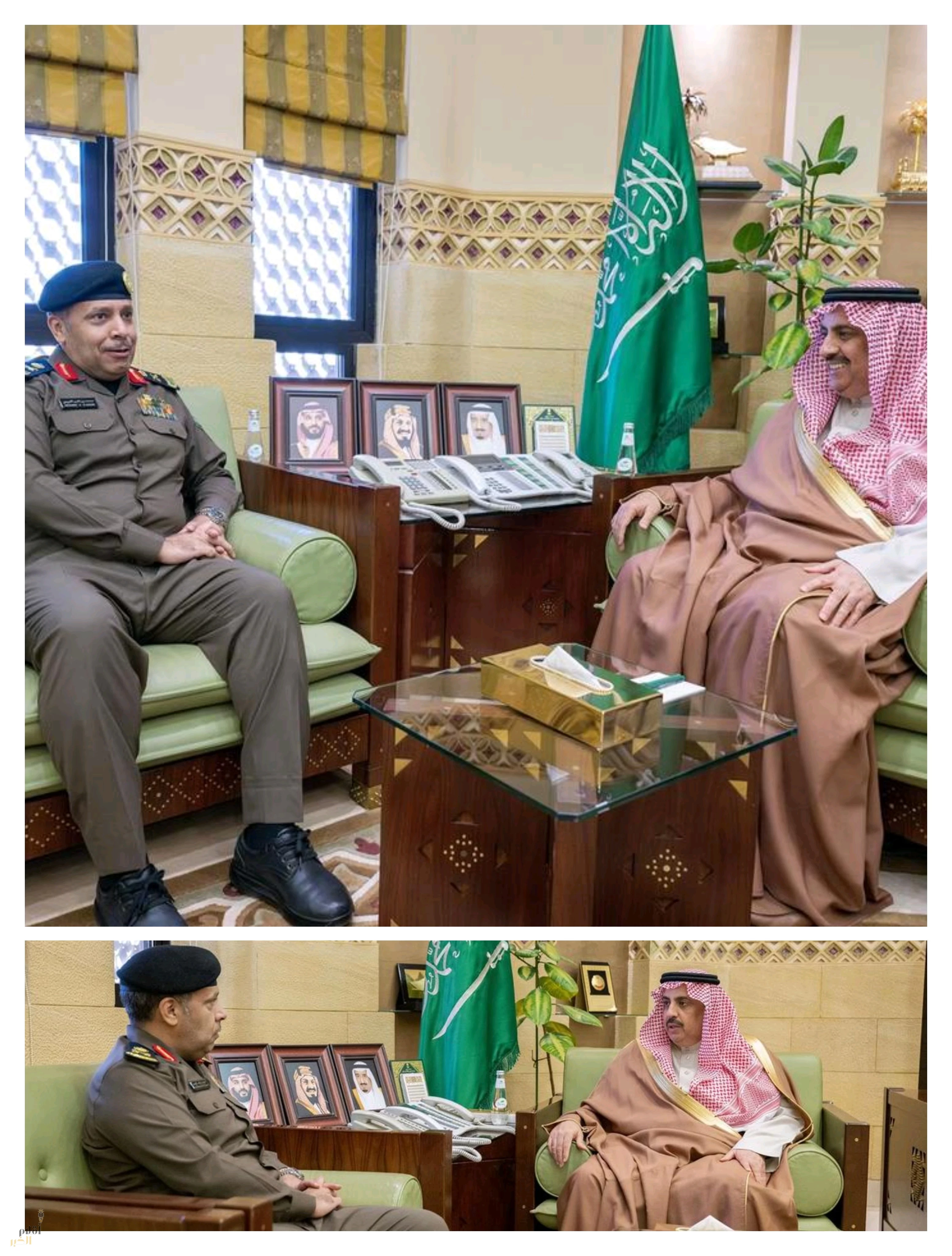 وكيل إمارة منطقة الرياض يستقبل مدير مرور المنطقة