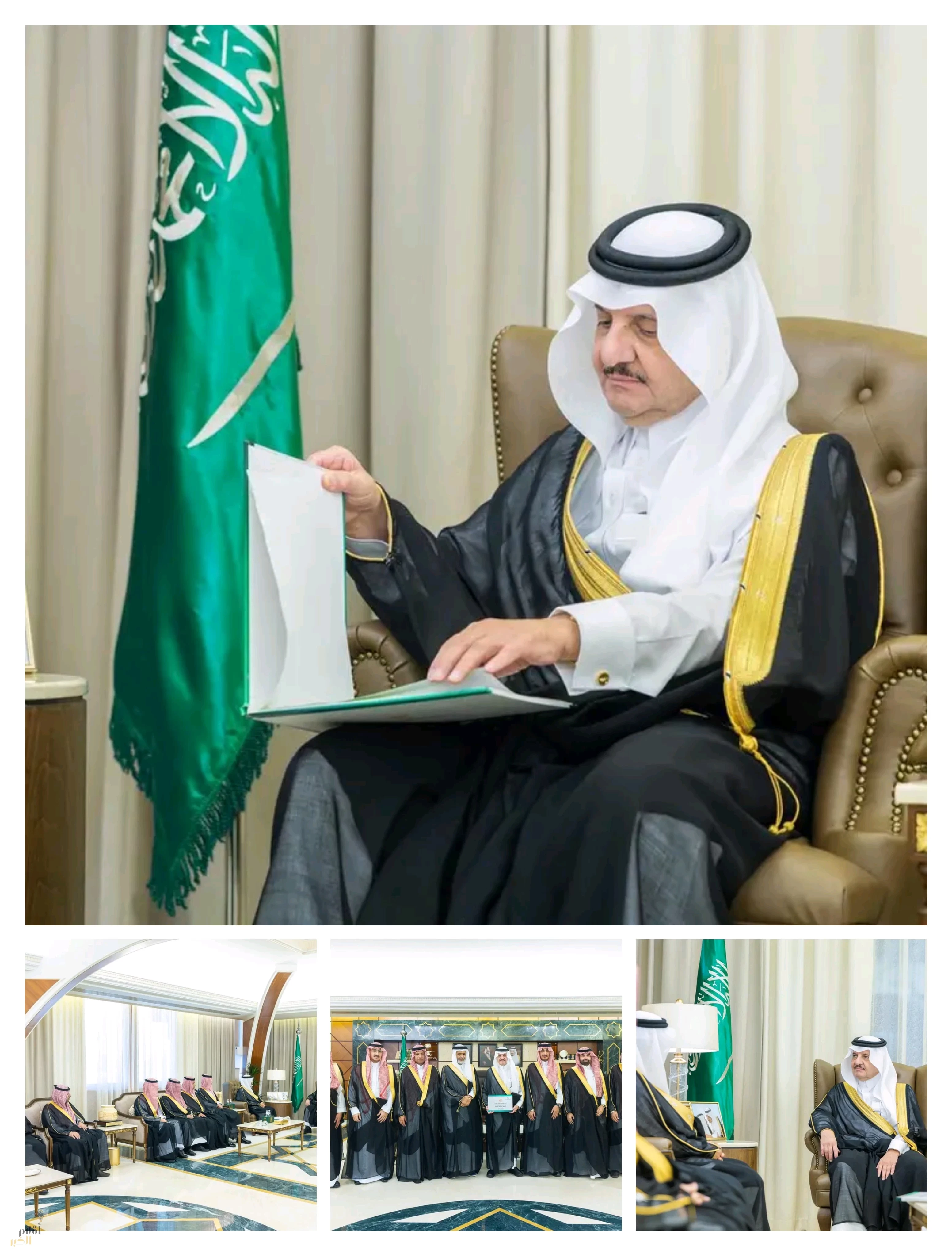 أمير المنطقة الشرقية يستقبل رئيس اللجنة الوطنية لمنتجي الدواجن