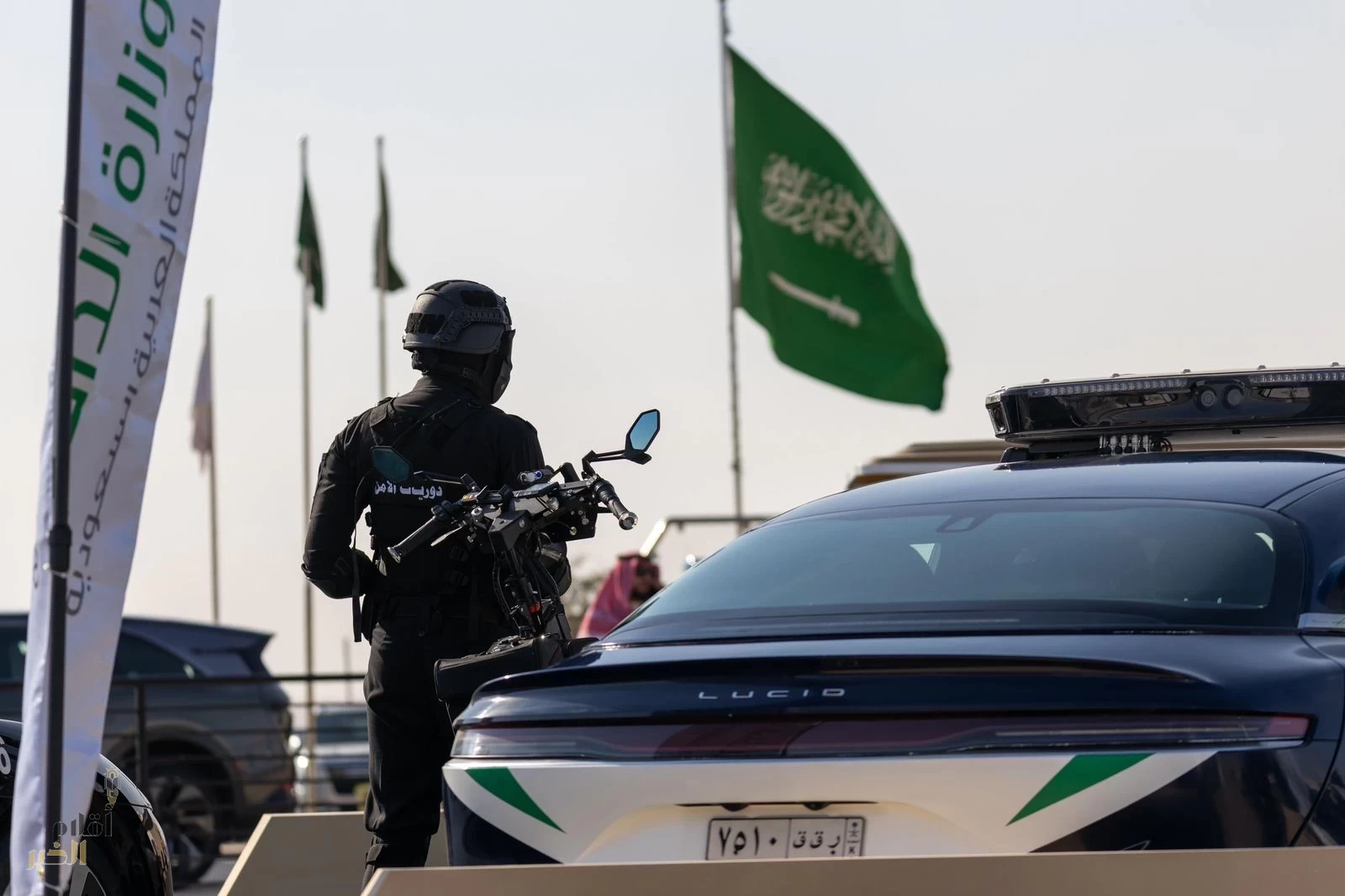 وزارة الداخلية تشارك في معرض الطيران العام 2025