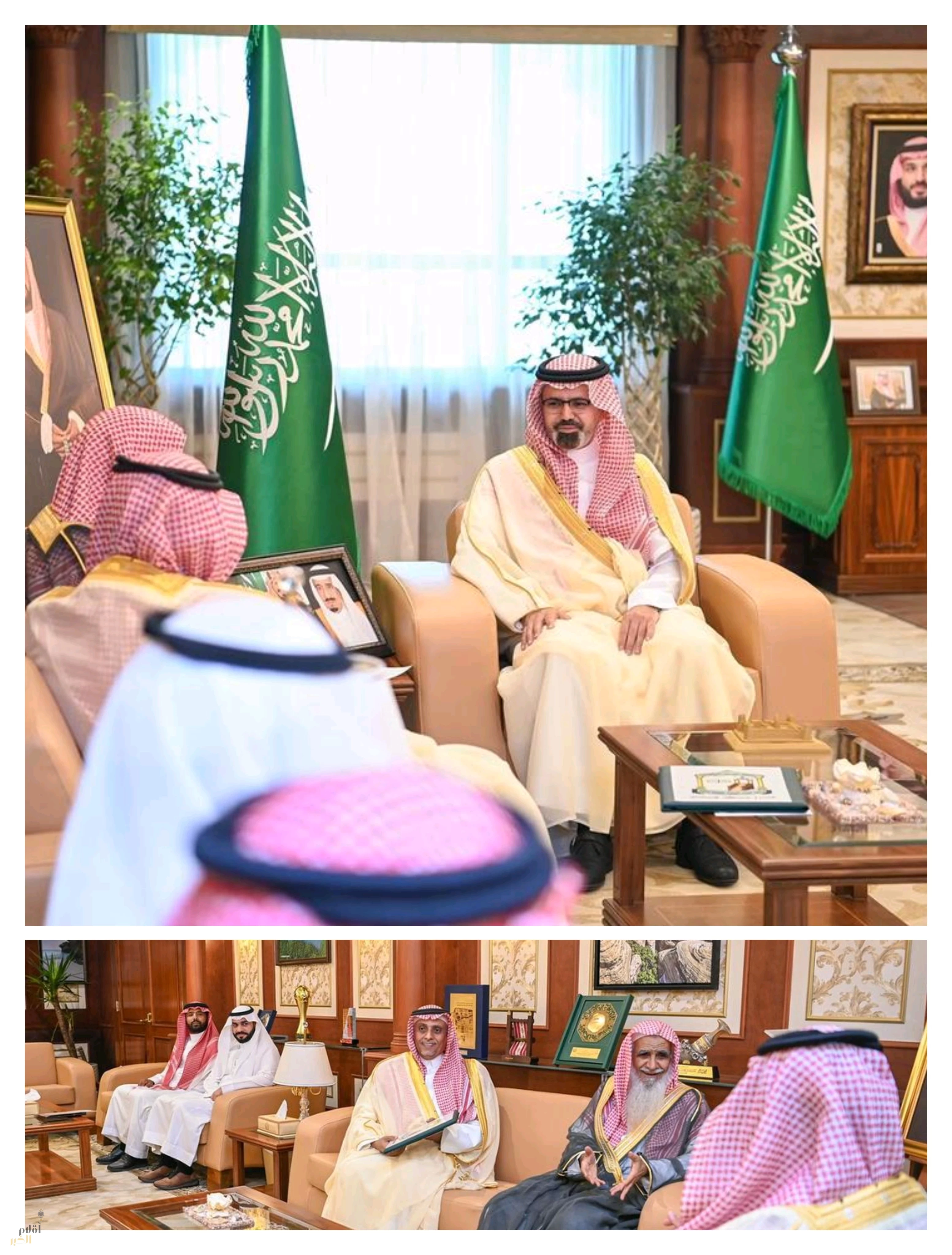 نائب أمير جازان يستقبل المستشار الشرعي بفرع الإفتاء بالمنطقة