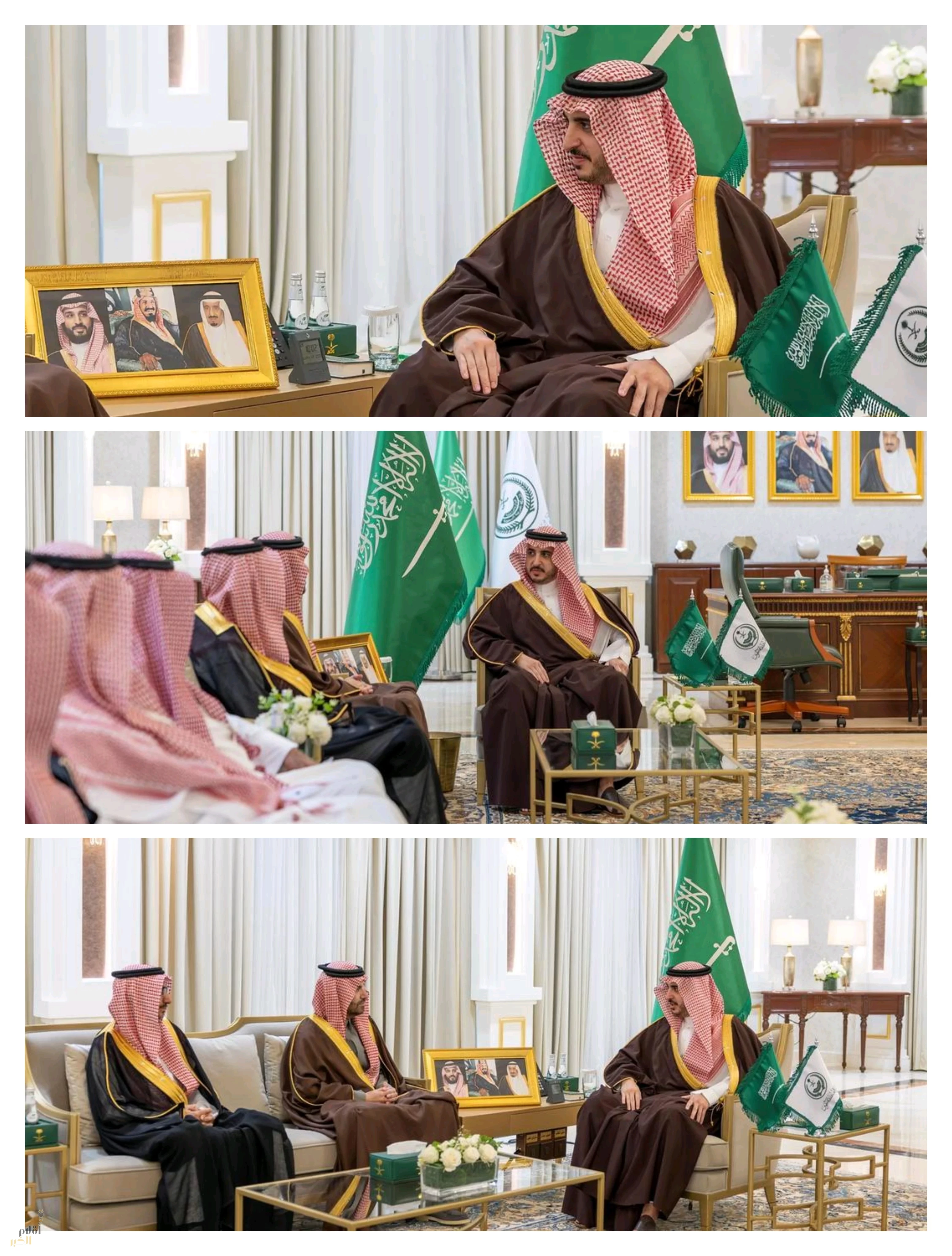 أمير منطقة الجوف يستقبل وكيل وزارة الداخلية لشؤون المناطق