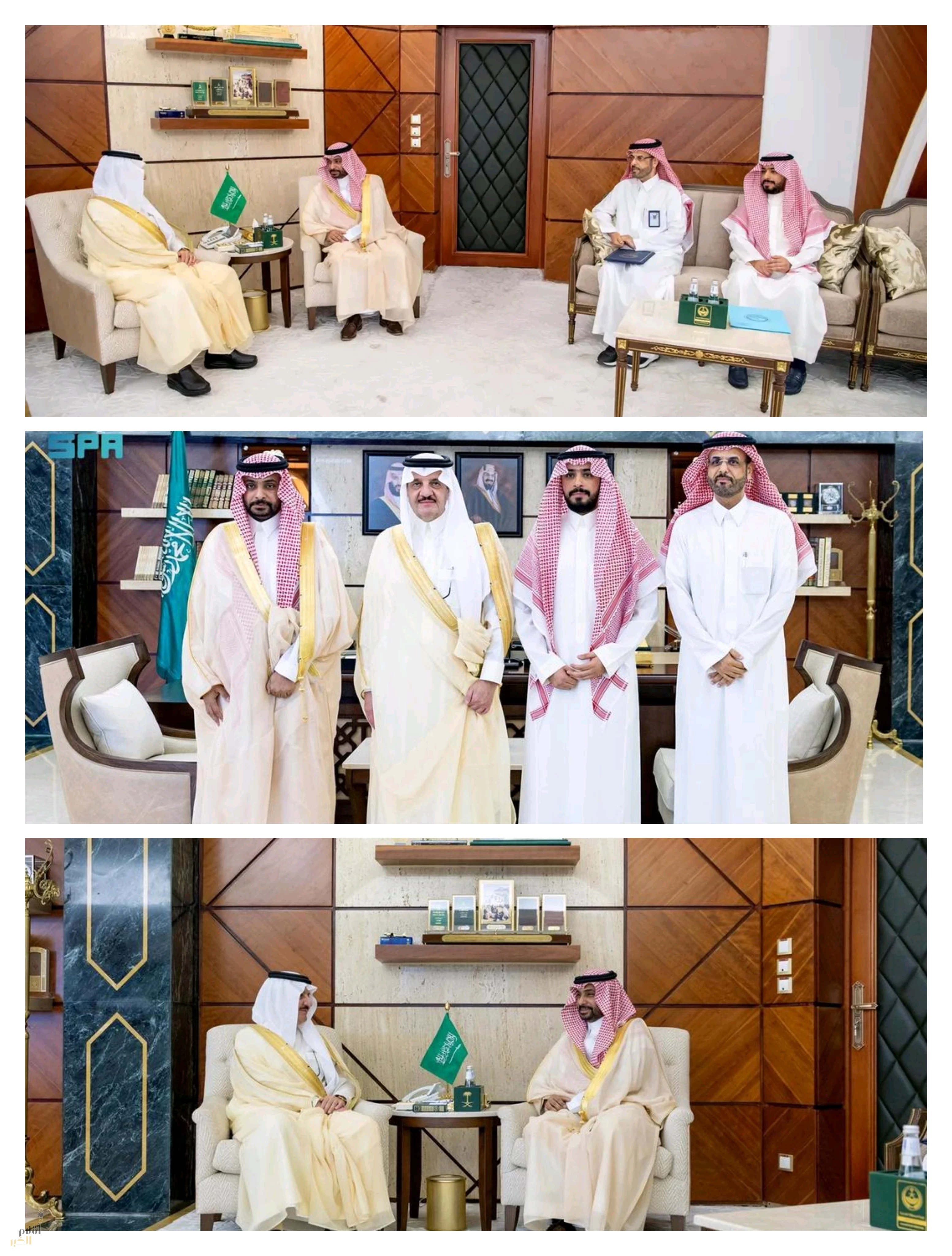 أمير الشرقية يستقبل مدير فرع هيئة الأمر بالمعروف بالمنطقة