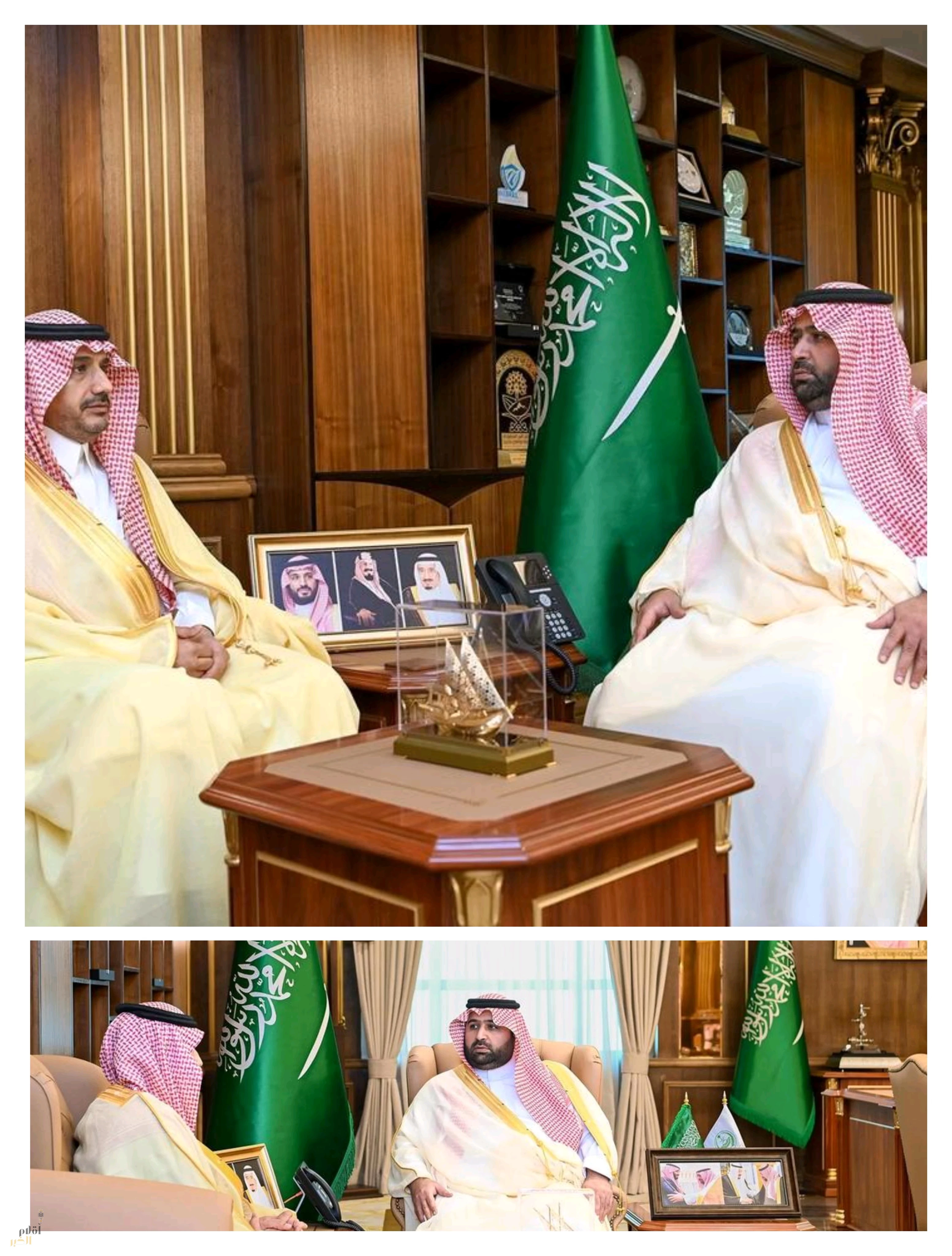 أمير جازان يستقبل رئيس النيابة العامة بالمنطقة