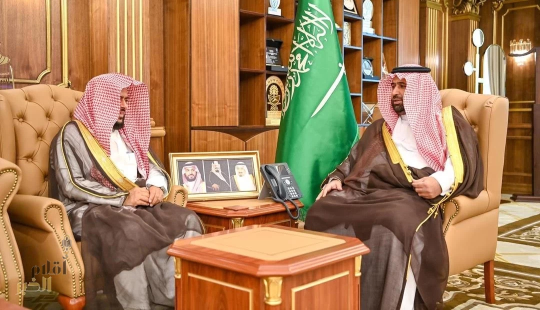 أمير جازان يستقبل رئيس محكمة الاستئناف بالمنطقة