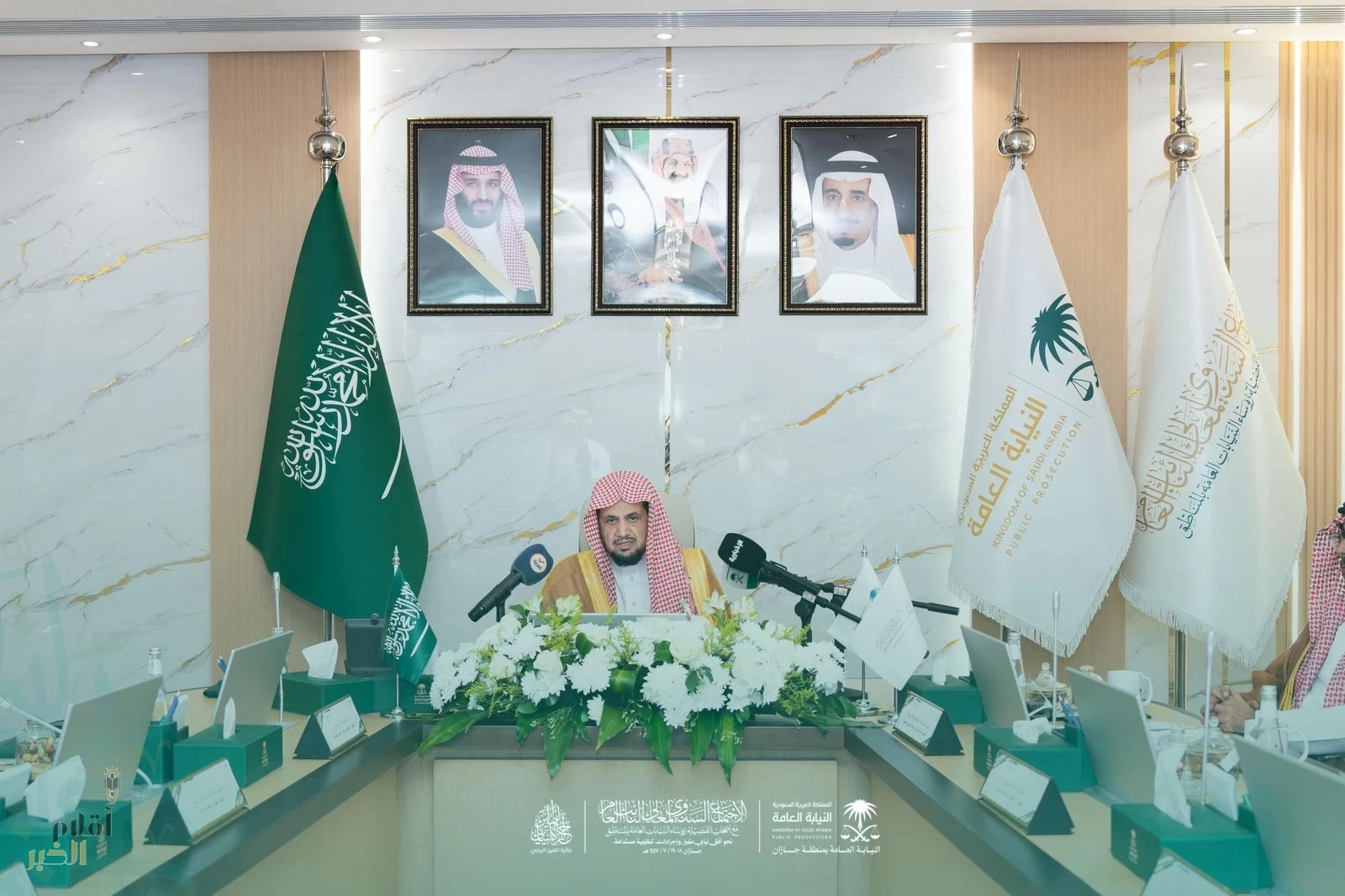 النائب العام الشيخ سعود بن عبدالله المعجب يرأس اللقاء الدوري لأصحاب الفضيلة رؤساء نيابات المناطق 