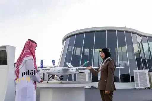 عساس … طائرة استطلاعية في جناح وزارة الداخلية بمعرض الدفاع العالمي 2026