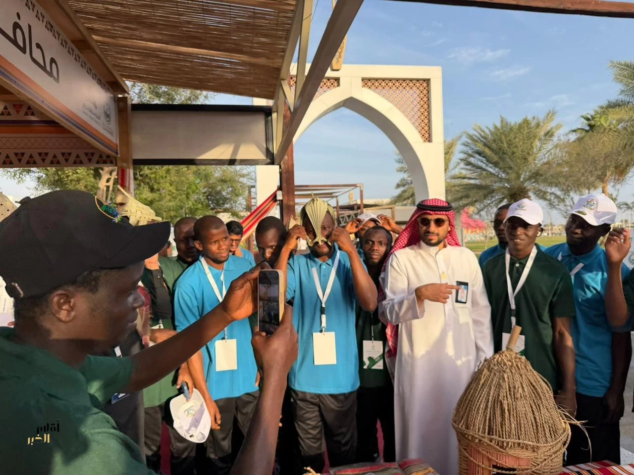 وفد إفريقي وأكاديميون من جامعة جازان يزورون جناح "صبيا" في مهرجان جازان 2026"