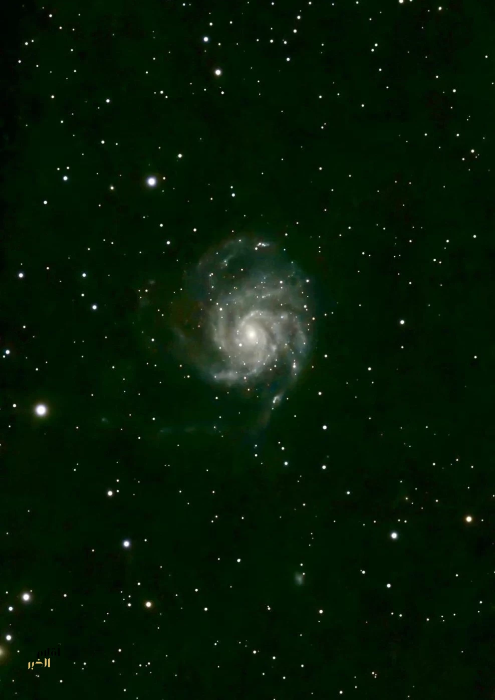 رصد مجرة "دولاب الهواء" في سماء السهلة جنوب رفحاء