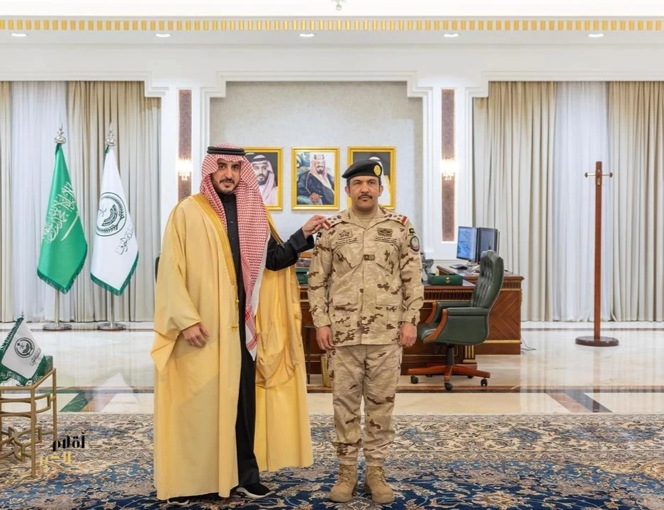 أمير الجوف يستقبل قائد قوة الطوارئ الخاصة بالمنطقة