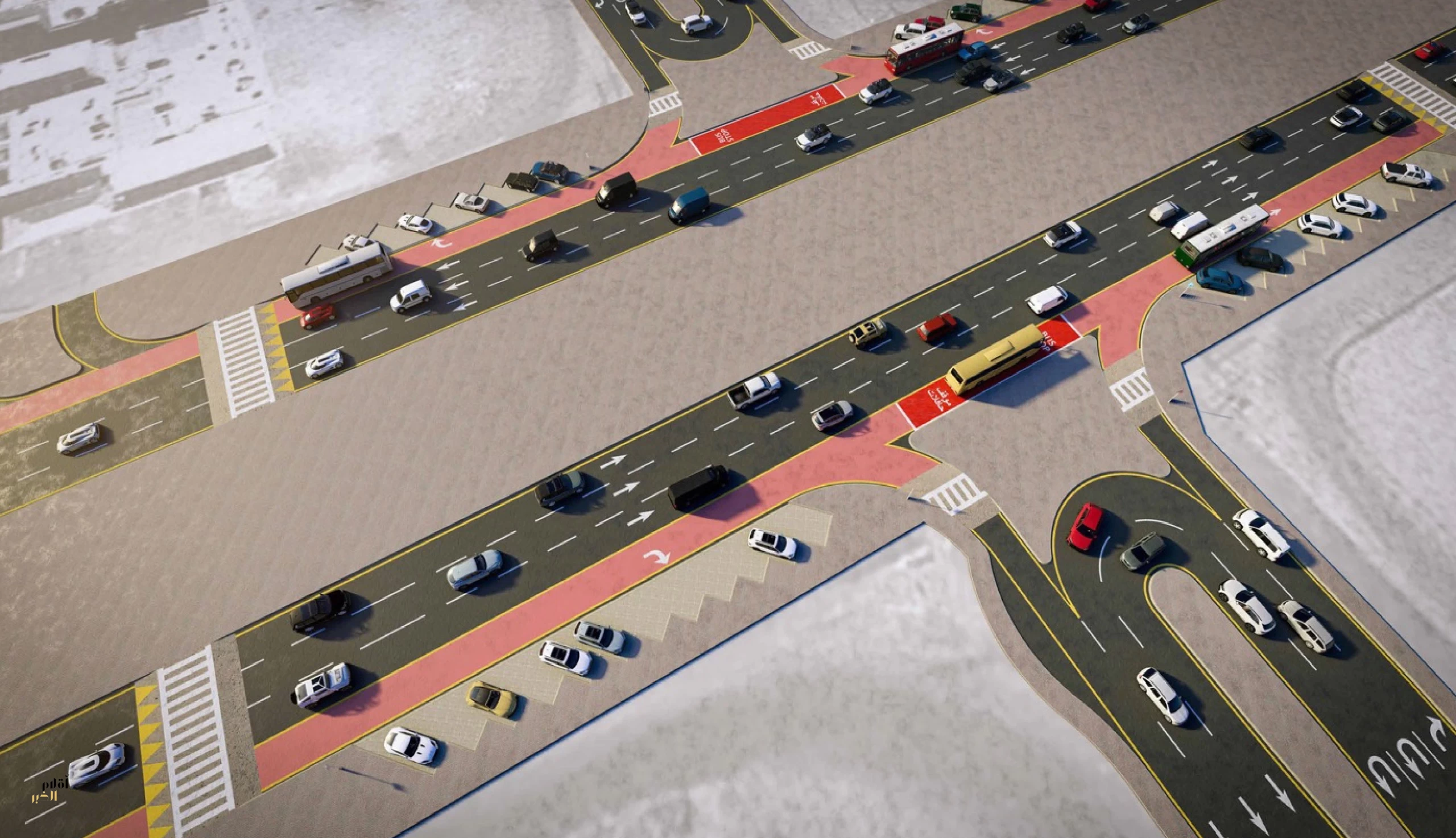 أمانة الرياض تبدأ المعالجة الهندسية لـ3 تقاطعات مرورية حيوية في حي ظهرة لبن