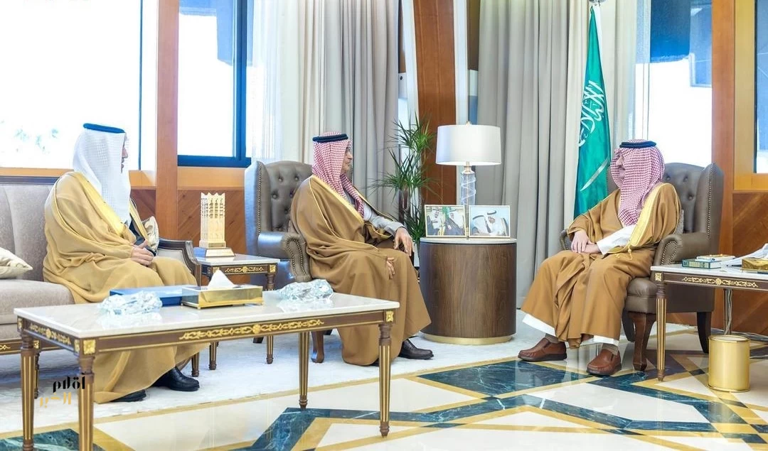 الأمير سعود بن نايف يستقبل رئيس المجلس التأسيسي للقطاع الشرقي الصحي