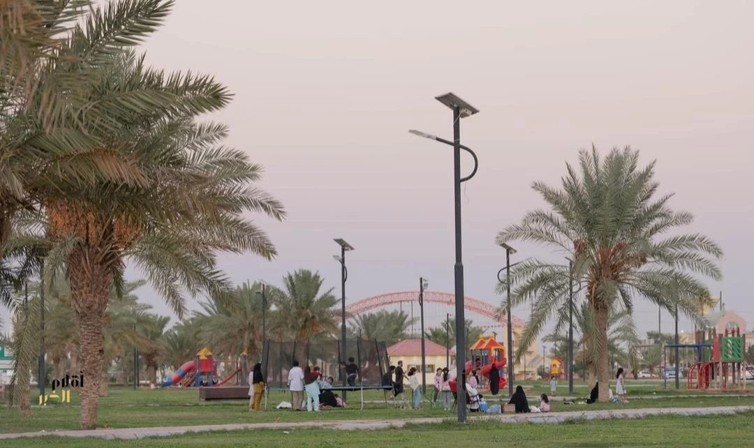 تهيئة 24 حديقة ومنتزهًا بالحدود الشمالية لاستقبال عيد الفطر