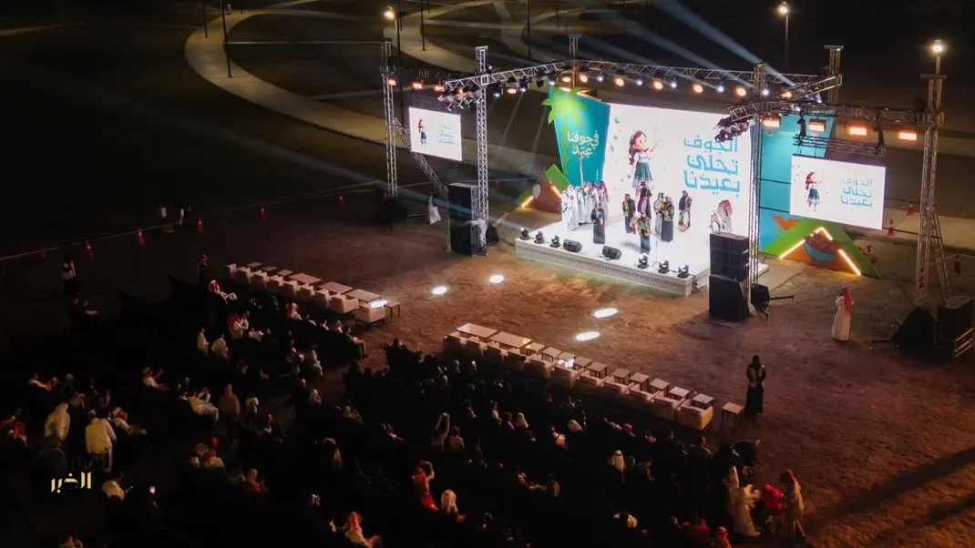 احتفالات عيد الفطر بسكاكا تستقطب الزوار ببرامج متنوعة و3 مناطق للفعاليات