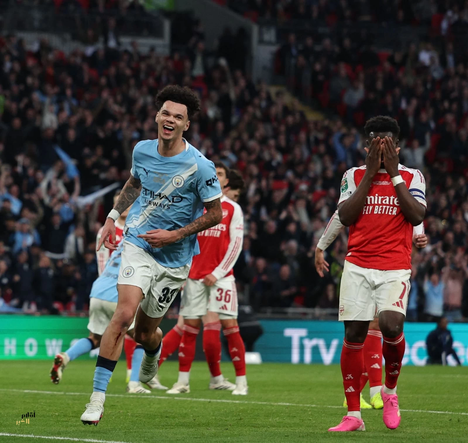 مانشستر سيتي يحسم للقب رابطة الأندية ويبدد طموحات أرسنال