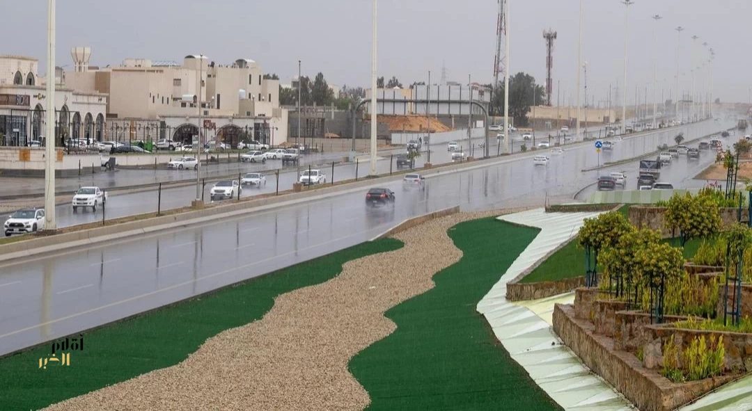 أمطار على منطقة القصيم