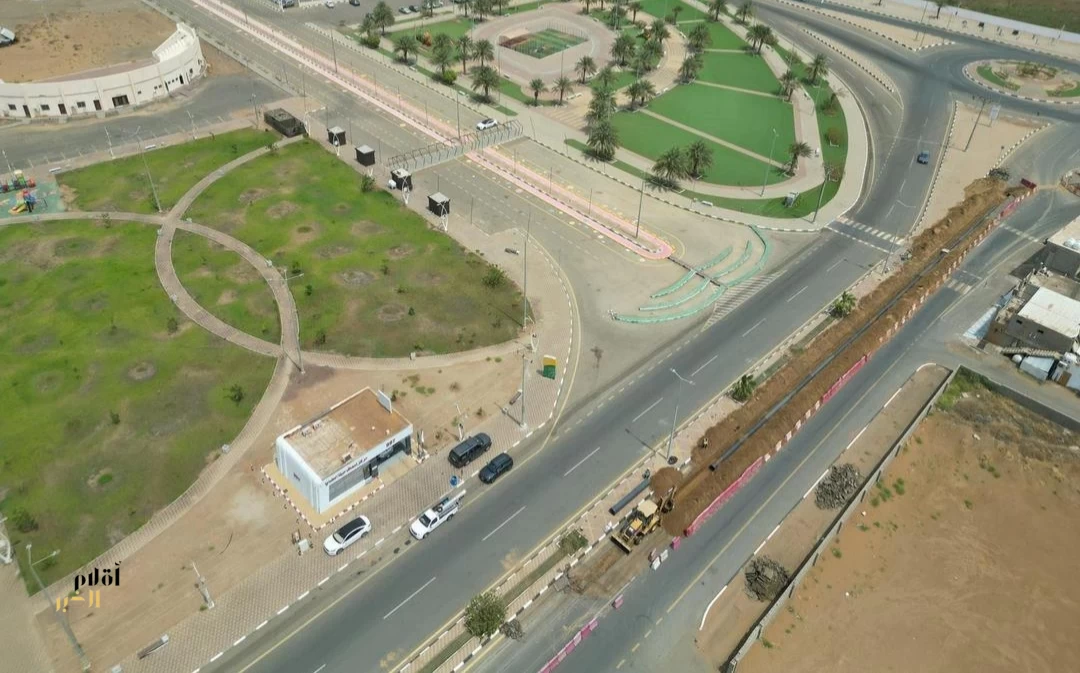 أمانة جازان تنفّذ مشروع شبكة تصريف مياه الأمطار بمركز المضايا