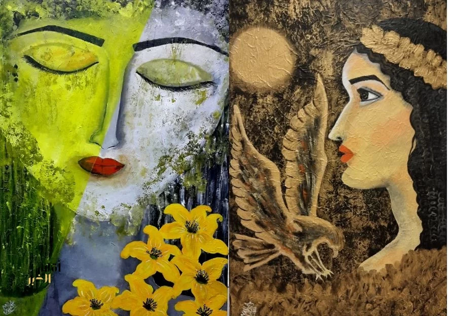 حين تتحدث الألوان .. حوار مع الفنانة التشكيلية نجلاء الغفيلي