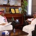 مدير عام فرع البيئة يستقبل رئيس جمعية التوعية السياحية لبحث سبل التعاون