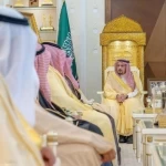 أمير منطقة القصيم يستقبل محافظ عنيزة