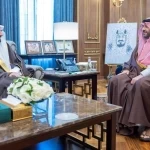أمير منطقة الحدود الشمالية يستقبل وزير الحج والعمرة