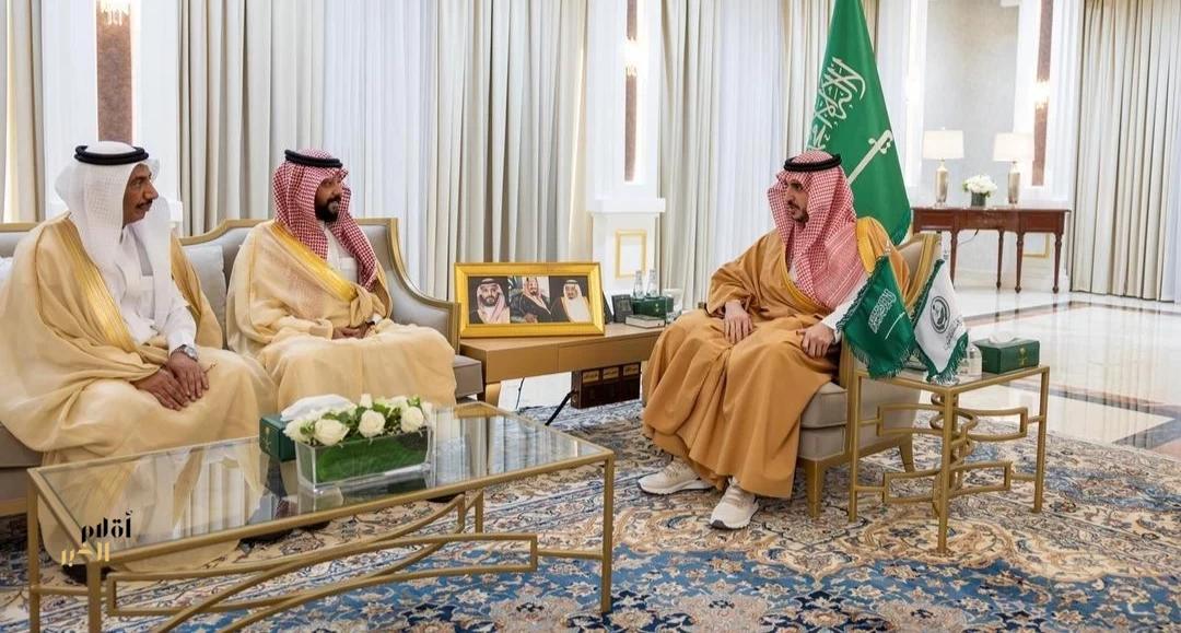 أمير الجوف يستقبل مدير فرع مركز "وقاء" المكلّف حديثًا بالمنطقة