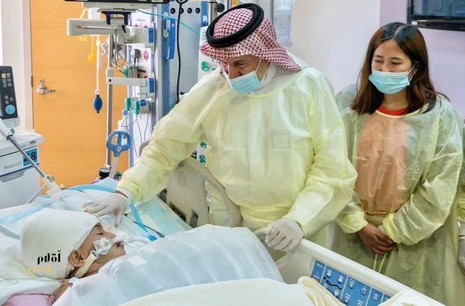 الدكتور الربيعة: استقرار حالة التوأم الفلبيني "كليا وموريس آن" بعد مرور أسبوع من عملية فصلهما الناجحة