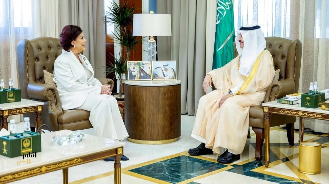 أمير المنطقة الشرقية يستقبل سفيرة العراق لدى المملكة