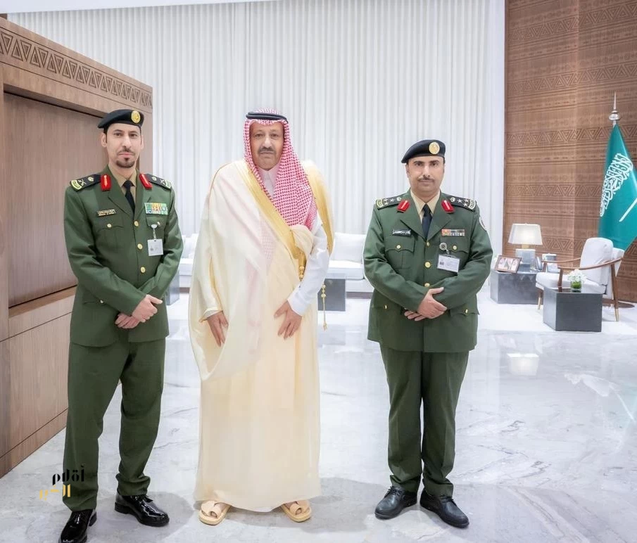 أمير الباحة يستقبل مدير السجون بالمنطقة بمناسبة تعيينه