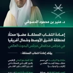 إعادة انتخاب المملكة عضوًا ممثلًا إقليميًا في مجلس محافظي مجلس البحوث العالمي