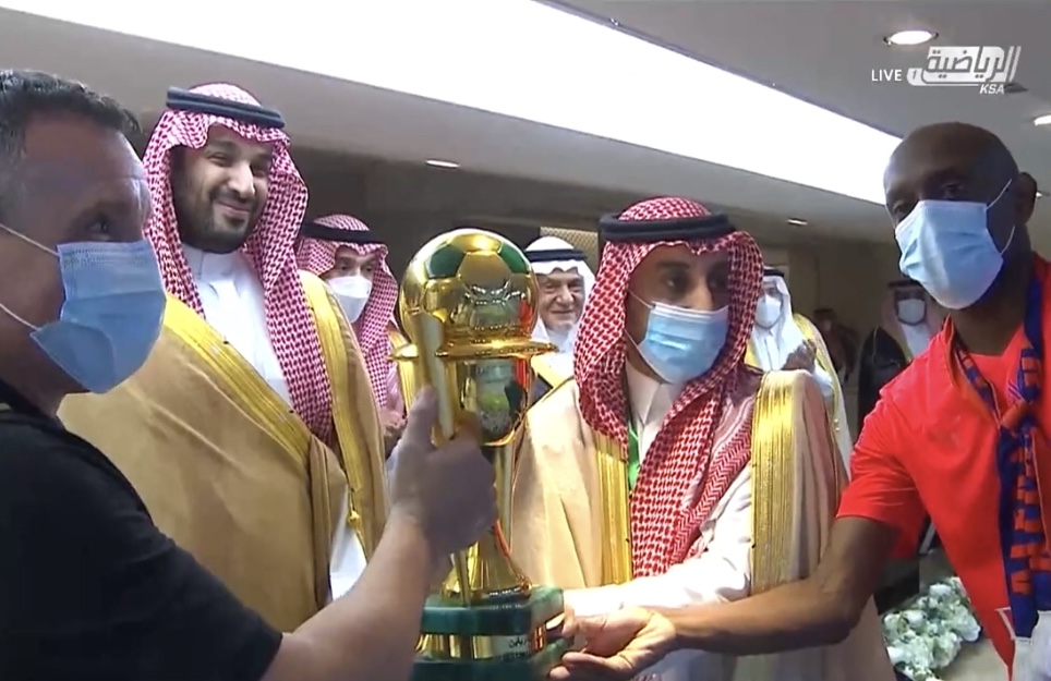 لأول مرة في تاريخه الفيحاء بطلاً لأغلى البطولات المحلية كأس خادم الحرمين الشريفين