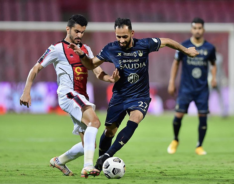 الرائد يتغلب على الأهلي في دوري كأس الأمير محمد بن سلمان للمحترفين