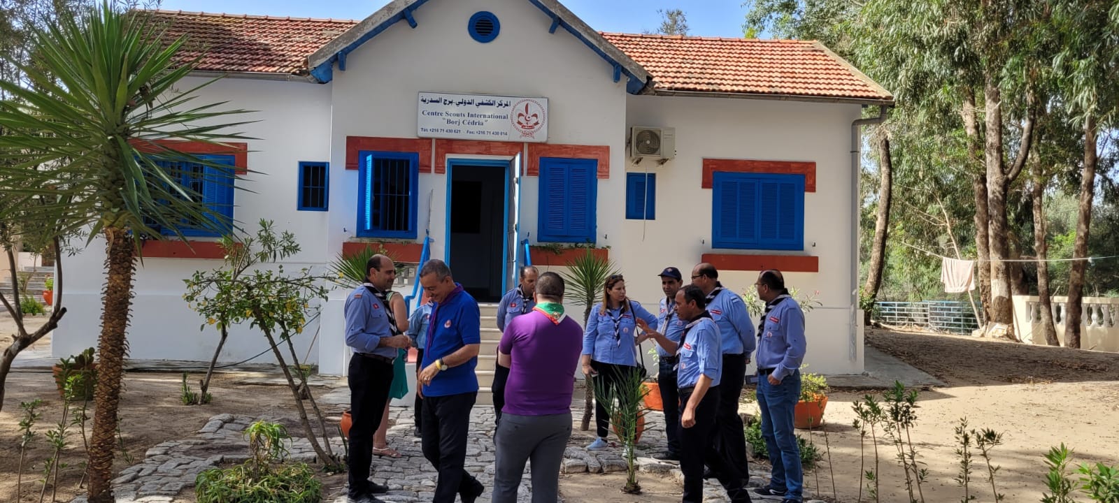 أمين عام الكشافة العربية يزور مقر اللقاء الـ 21 للجوالة والدليلات العرب