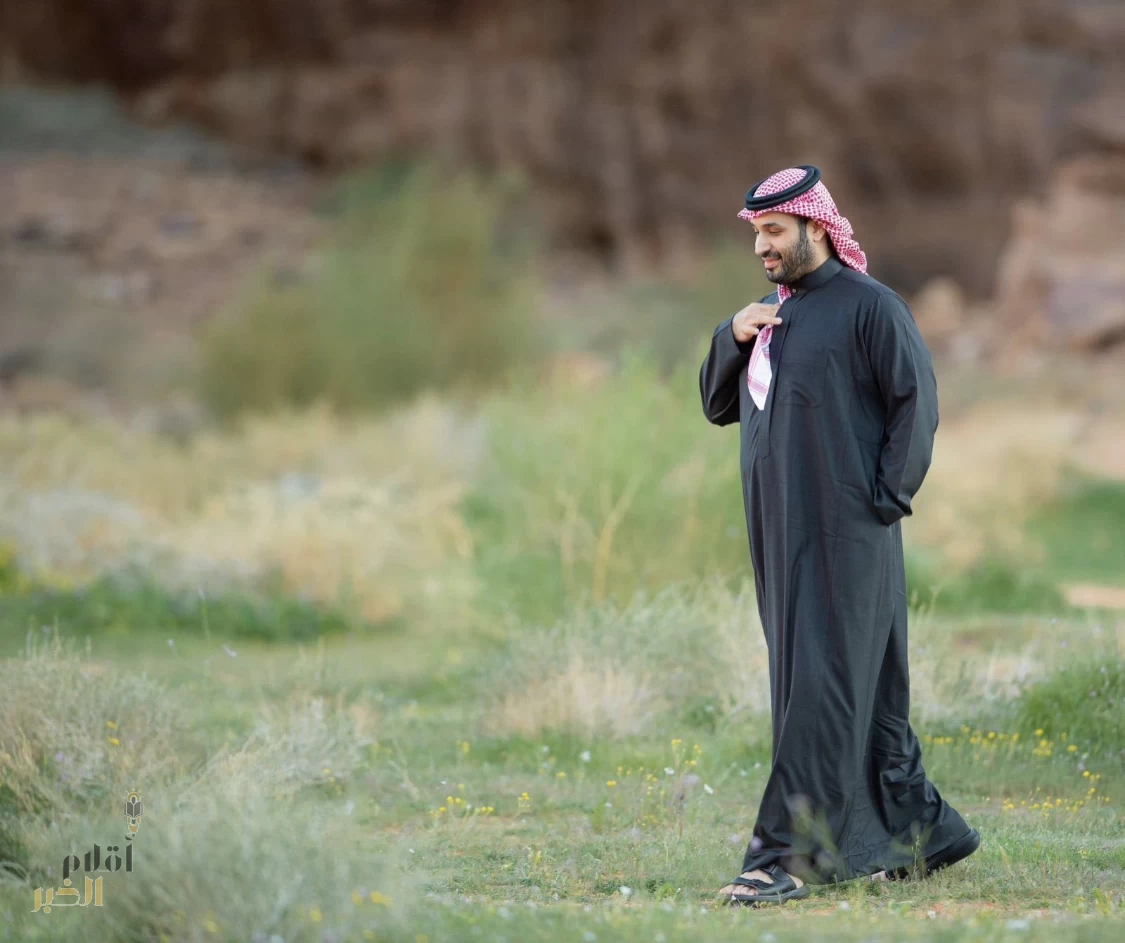 صورة..  ‏ولي العهد في العلا