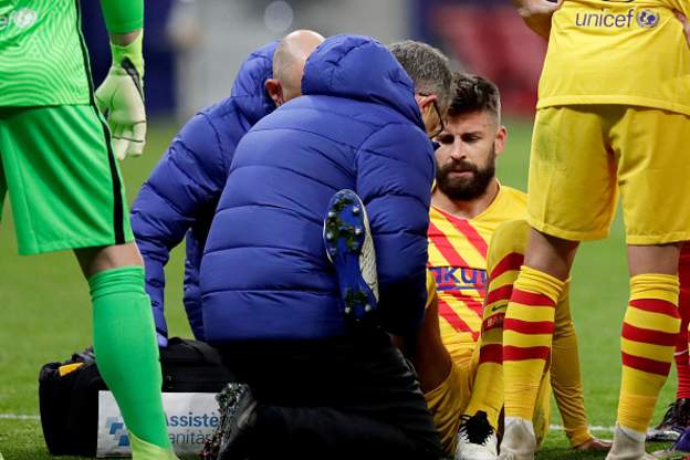 الدوري الإسباني: إصابة مدافع برشلونة جيرار بيكيه ستبعده عن الملاعب لفترة قد تصل إلى "ستة أشهر"