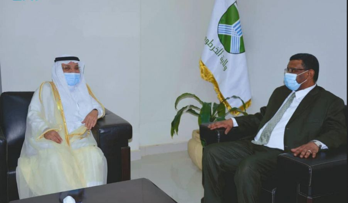 والي الخرطوم يستقبل سفير المملكة لدى السودان