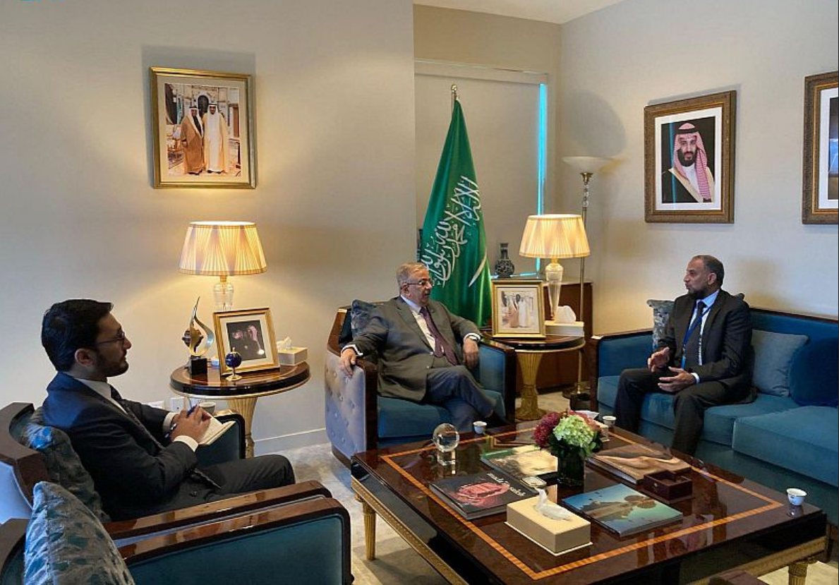 السفير المعلمي يلتقي بالمستشار الخاص للأمين العام للأمم المتحدة