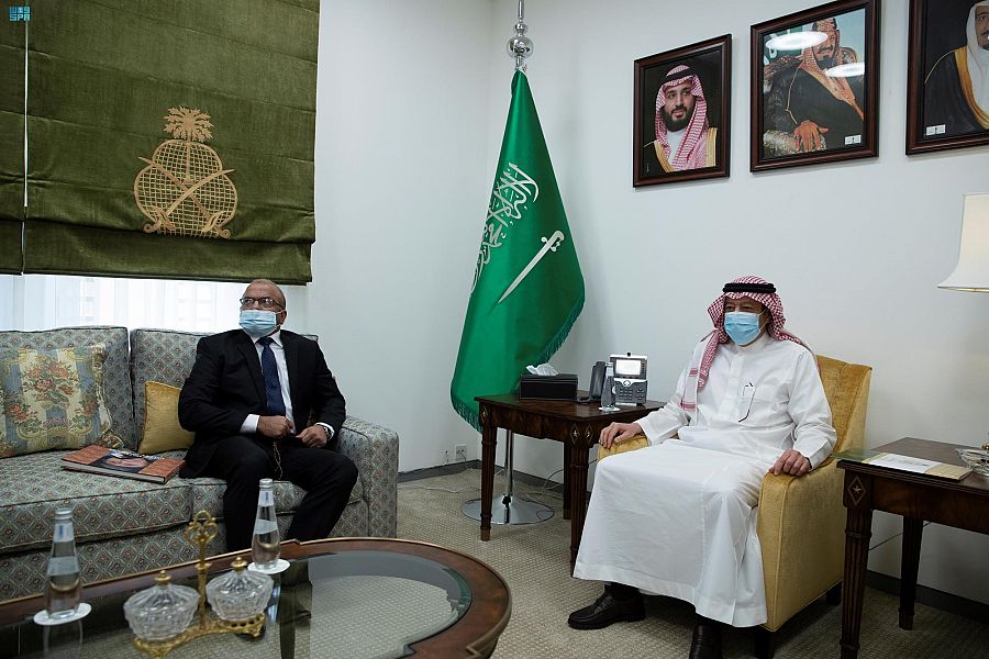 نائب وزير الخارجية يستقبل سفير جمهورية باكستان لدى المملكة