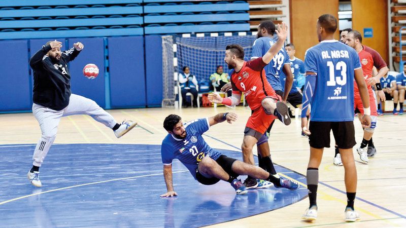 فريق مضر يتصدّر ترتيب دوري كرة اليد