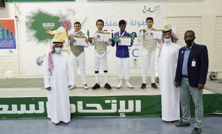 تتويج أبطال بطولة المملكة والجولة الذهبية للمبارزة
