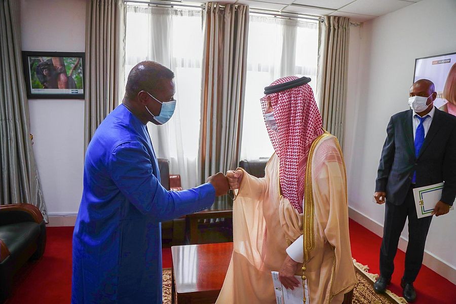 وزير الدولة لشؤون الدول الإفريقية يلتقي وزير العلاقات الخارجية في جمهورية سيراليون