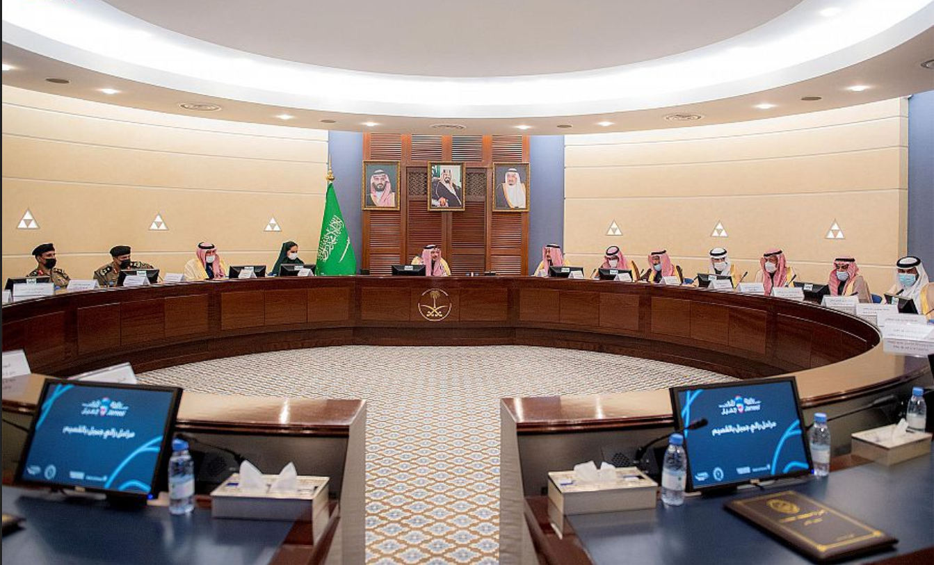 سمو الأمير فيصل بن مشعل يرأس اجتماعاً لمناقشة مسار رالي جميل النسائي بالقصيم