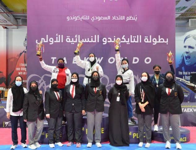 لاعبات النادي الوطني بتبوك يحصدن 22 ميدالية في البطولة النسائية الثانية للتايكوندو