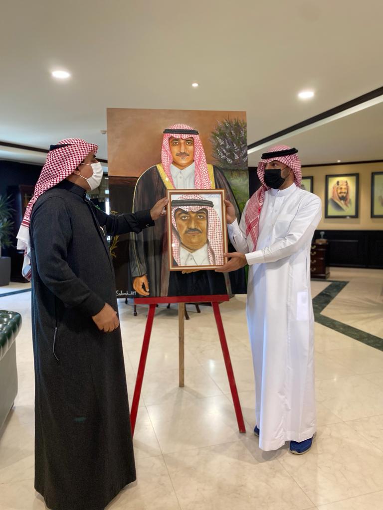 وفد همسات الثقافي في زيارة أمين أمانة الأحساء