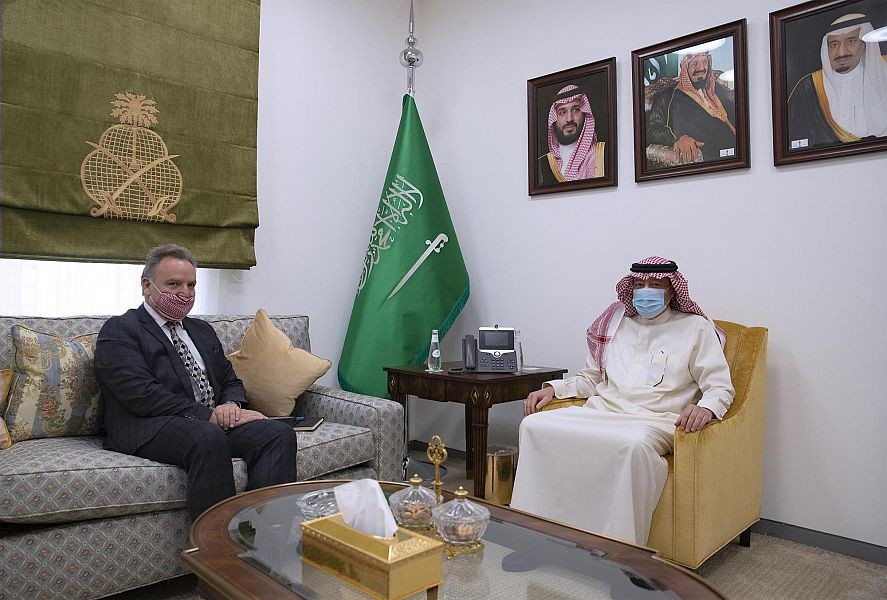 نائب وزير الخارجية يستقبل سفير جمهورية اليونان لدى المملكة